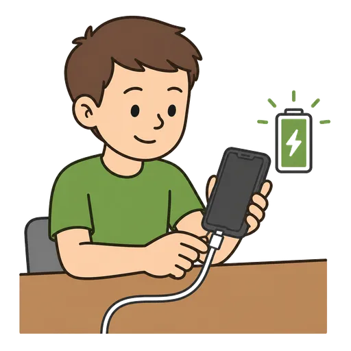 Piktogram AAC: doładowanie telefonu