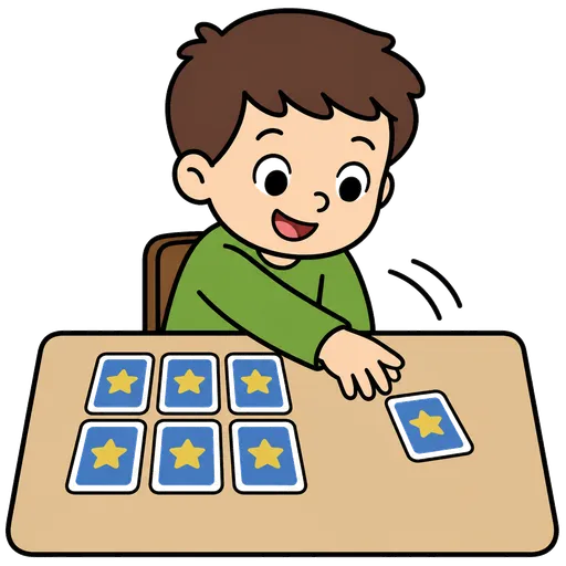 Piktogram AAC: dobierz kartę