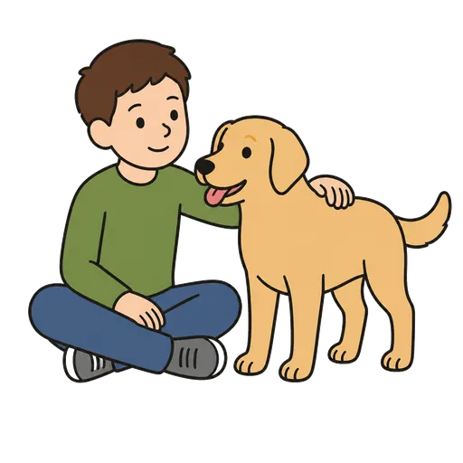 AAC-Piktogramm: Hundetherapie
