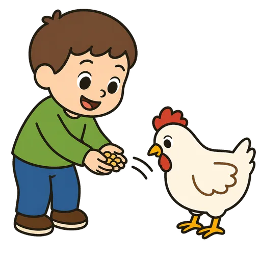 Pictograma CAA: alimentar animales