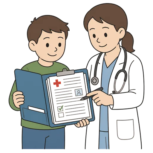 Piktogram AAC: dokumentacja medyczna