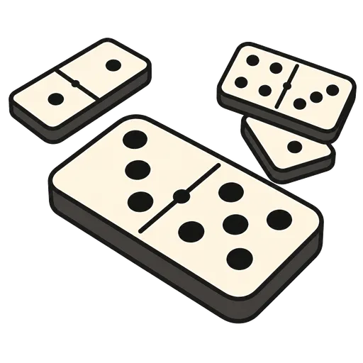 AAC pictogram: dominoes
