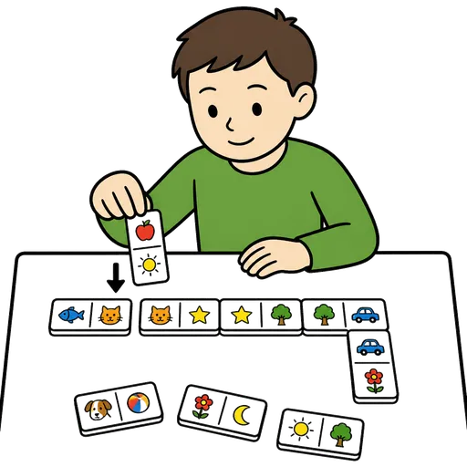 Piktogram AAK: obrázkové domino