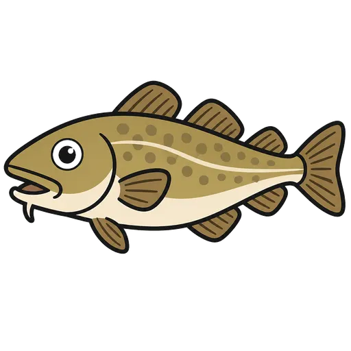 Pictogramme CAA : poisson au cabillaud