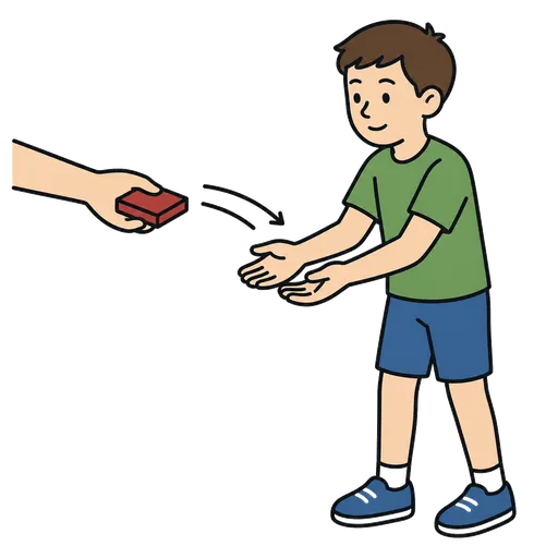 Piktogram AAC: dostawać