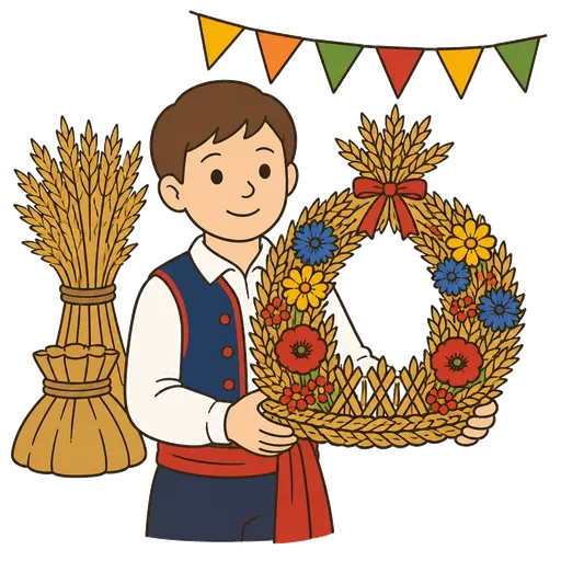 Pittogramma CAA: festa del raccolto