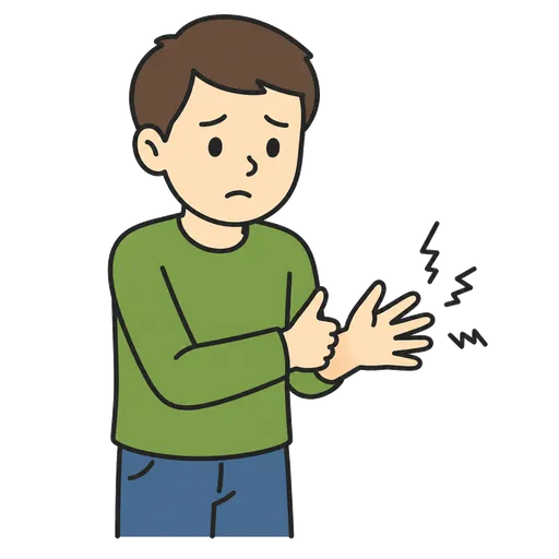 Pittogramma CAA: Intorpidimento