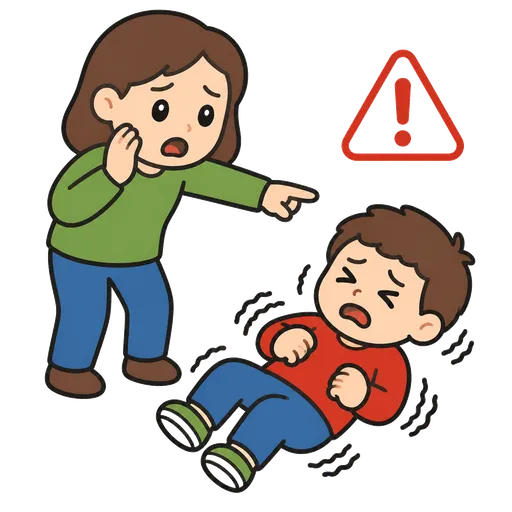 Pictograma CAA: convulsión