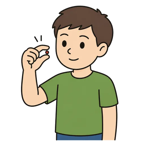 Piktogram AAC: drobne