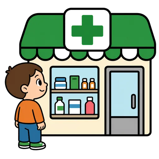 Pictograma CAA: farmacia