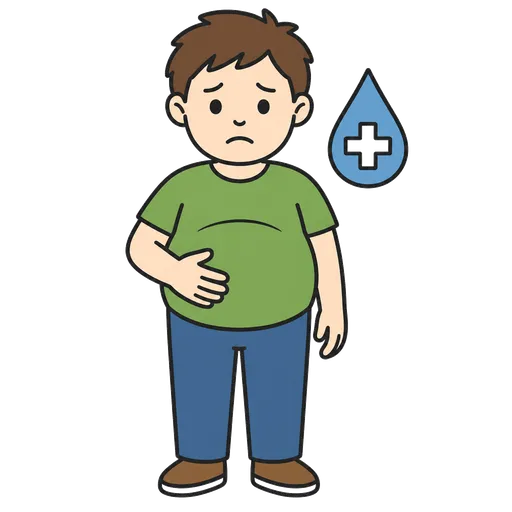Pictograma CAA: hidropesía
