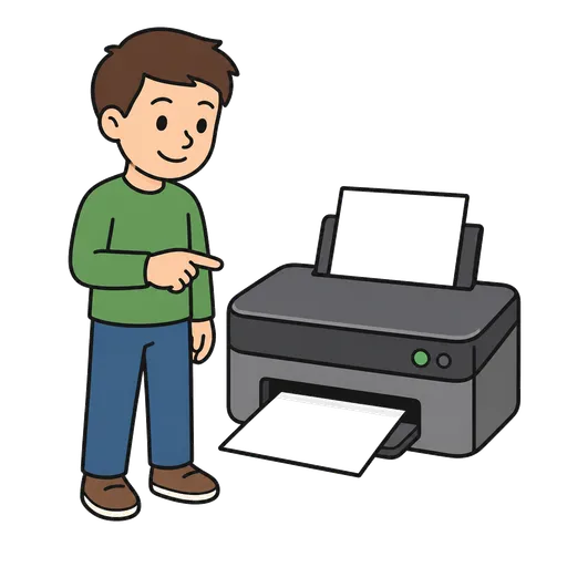 Pictograma CAA: impresora