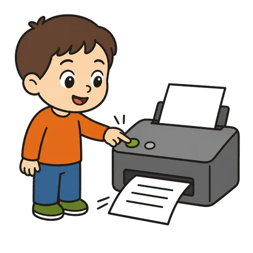 AAC pictogram: print