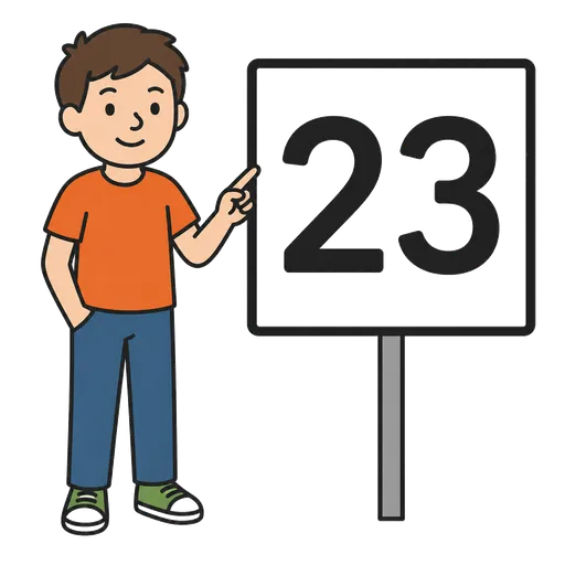 Pictogramme CAA : twenty-three