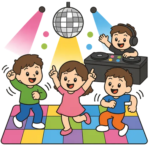 AAC pictogram: dance
