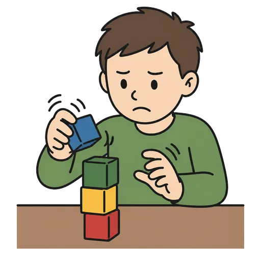 Piktogram AAK: dyspraxie