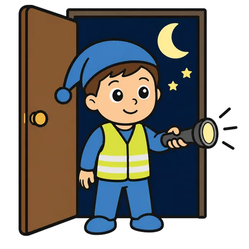 AAC pictogram: night shift