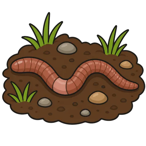 Piktogram AAK: dážďovka