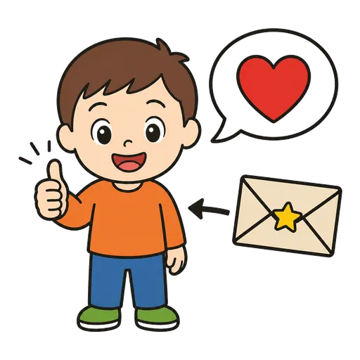 AAC pictogram: Thank you for the invitation