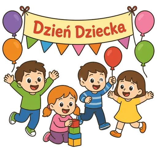 Piktogram AAC: dzień dziecka