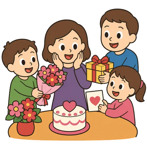 AAC pictogram: Mom's Day