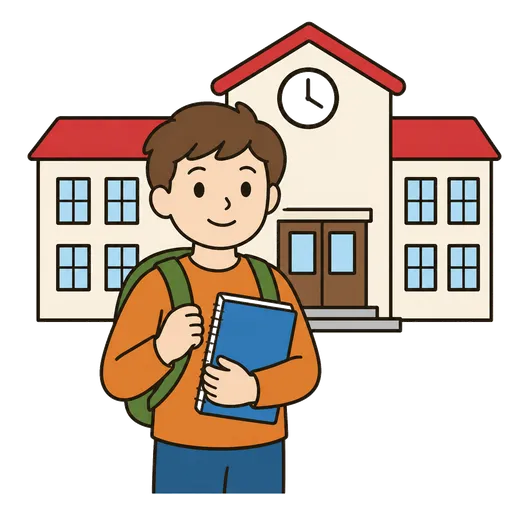 Pittogramma CAA: giornata scolastica