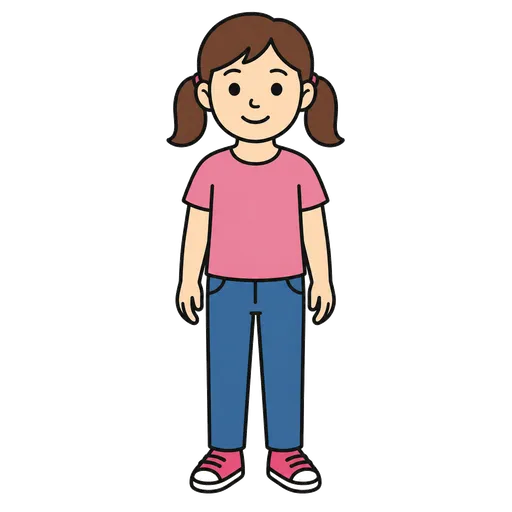 Piktogram AAC: dziewczyna