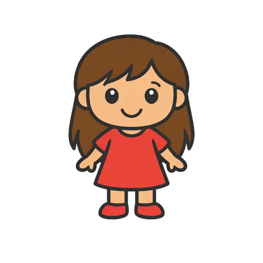 Pittogramma CAA: ragazza