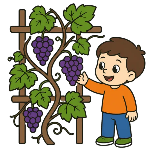 Piktogram AAC: dzikie wino