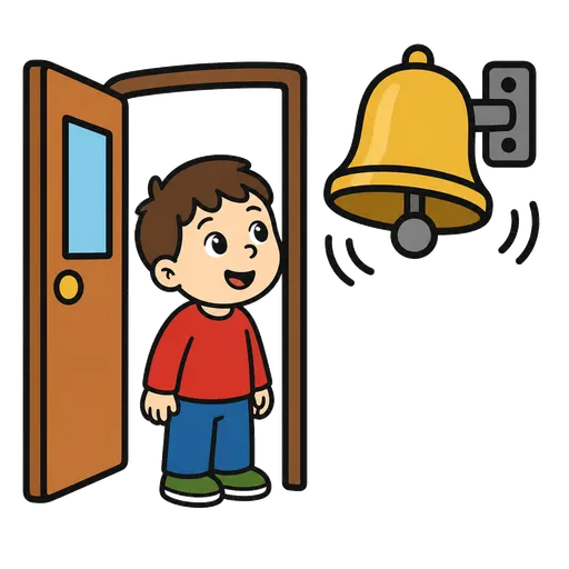 AAC-Piktogramm: Klingelglocke