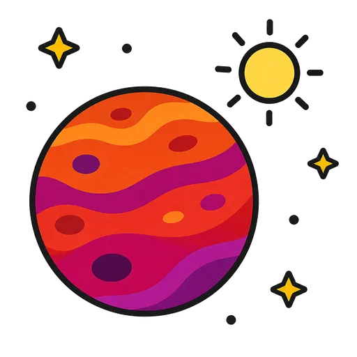 Piktogram AAK: exoplaneta