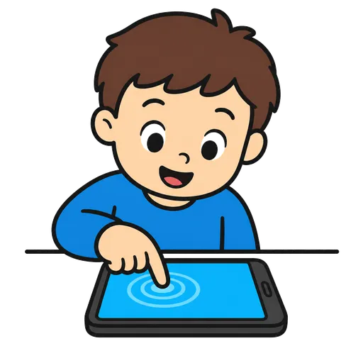 Piktogram AAC: dotykowy