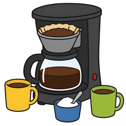 Pittogramma CAA: macchina per caffè