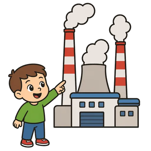 Pictograma CAA: planta eléctrica