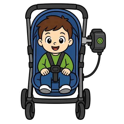 Pictograma CAA: accesorio de motor para patinete eléctrico