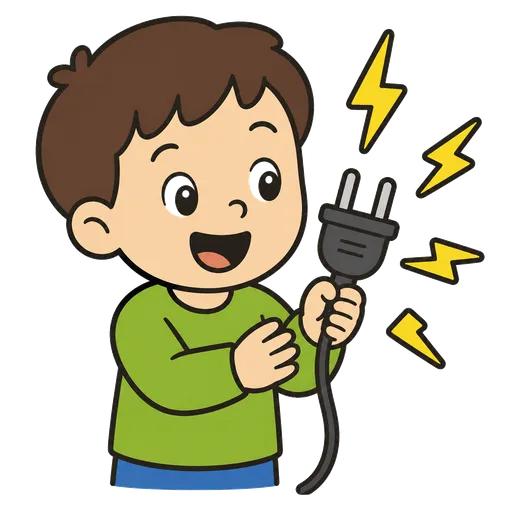 AAC-Piktogramm: elektrisch