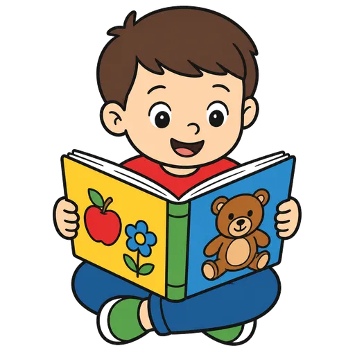 AAC-Piktogramm: Lesebuch für Erstleser