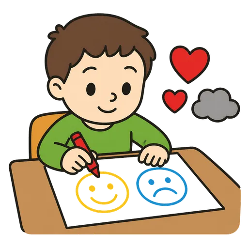 Piktogram AAC: emocje można narysować