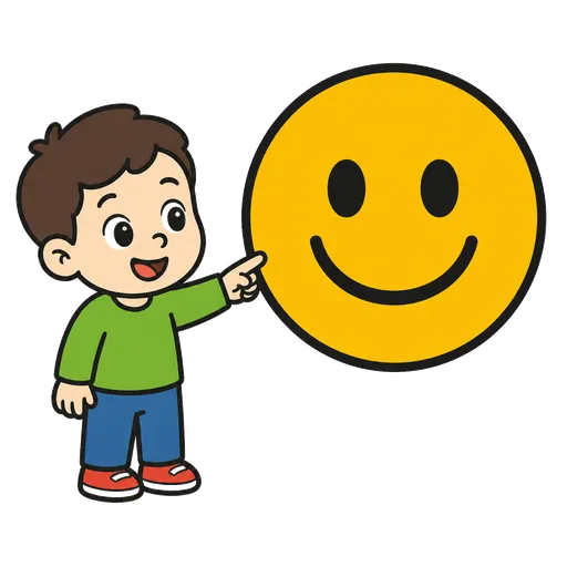 Piktogram AAC: emotka