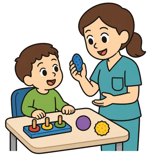 Piktogram AAC: ergoterapeuta