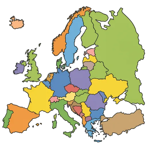 Piktogram AAC: Europa