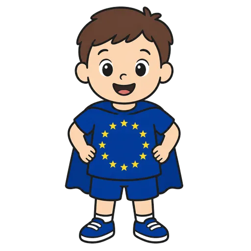 Piktogram AAC: Europejczyk