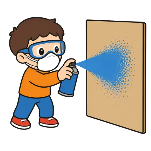 AAC pictogram: spray paint