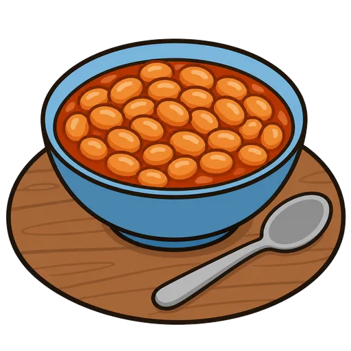 Piktogram AAC: fasolka po bretońsku