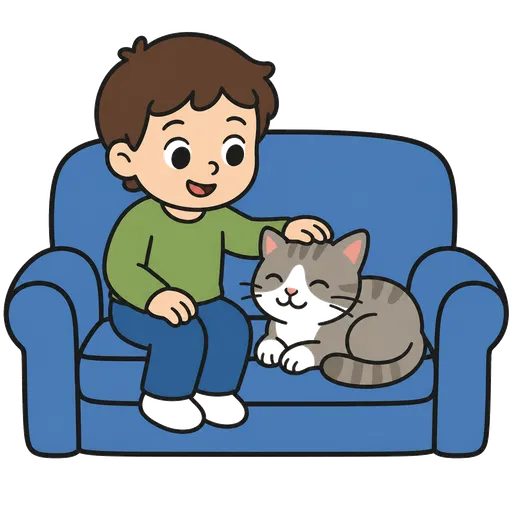 Piktogram AAC: felinoterapia