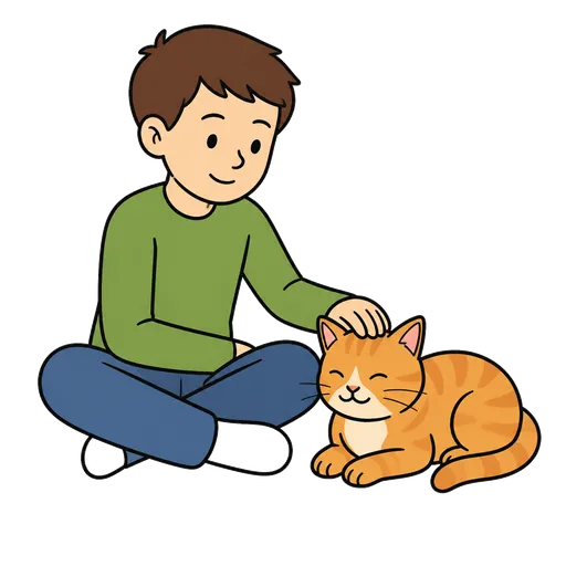 AAC-Piktogramm: Katzentherapie