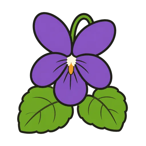 Piktogram AAK: fialová