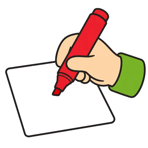 Piktogram AAC: flamaster