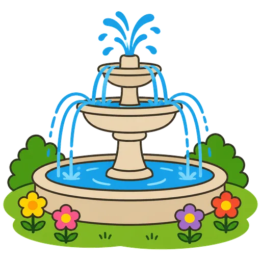 Pictogramme CAA : fontaine