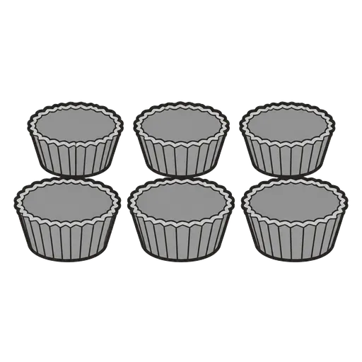 Pittogramma CAA: stampi per cupcake